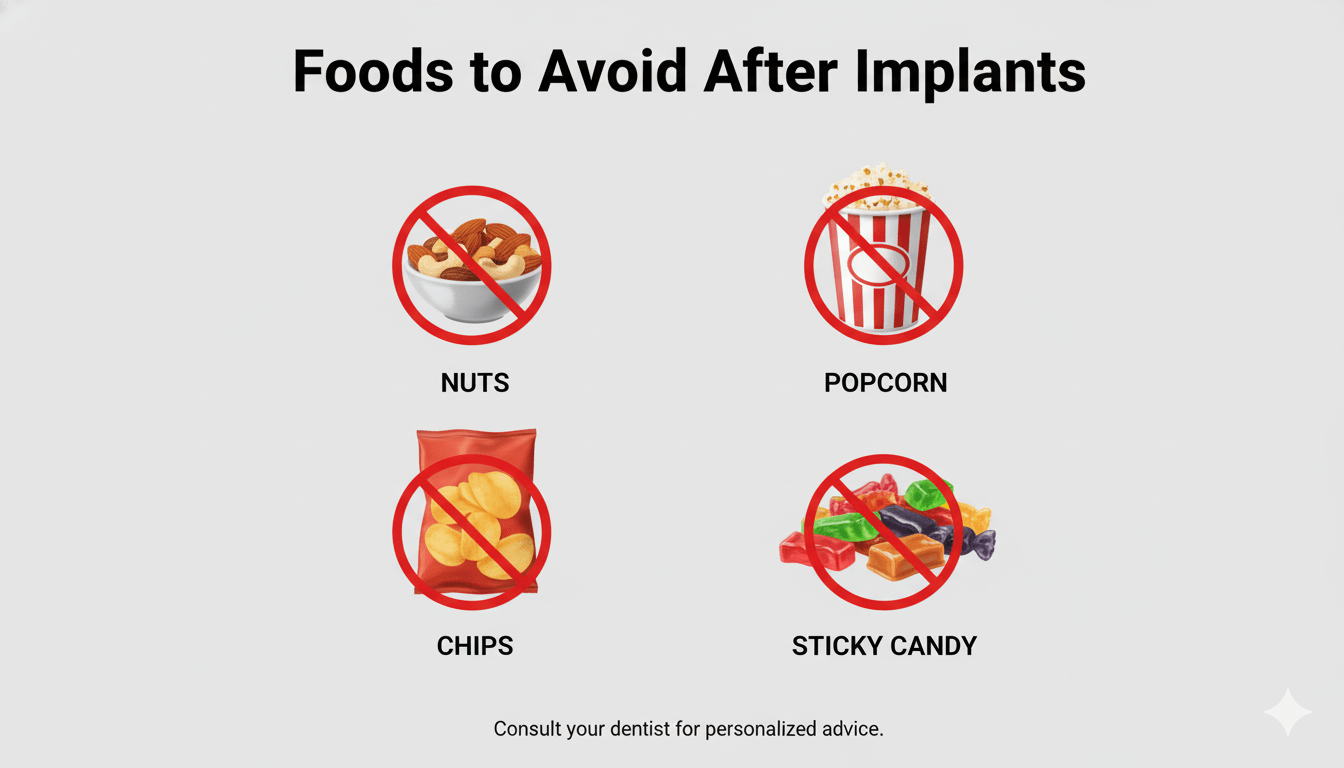 Dental Implants and Nutrition: Best Foods to Eat, What to Avoid & Healing Tips